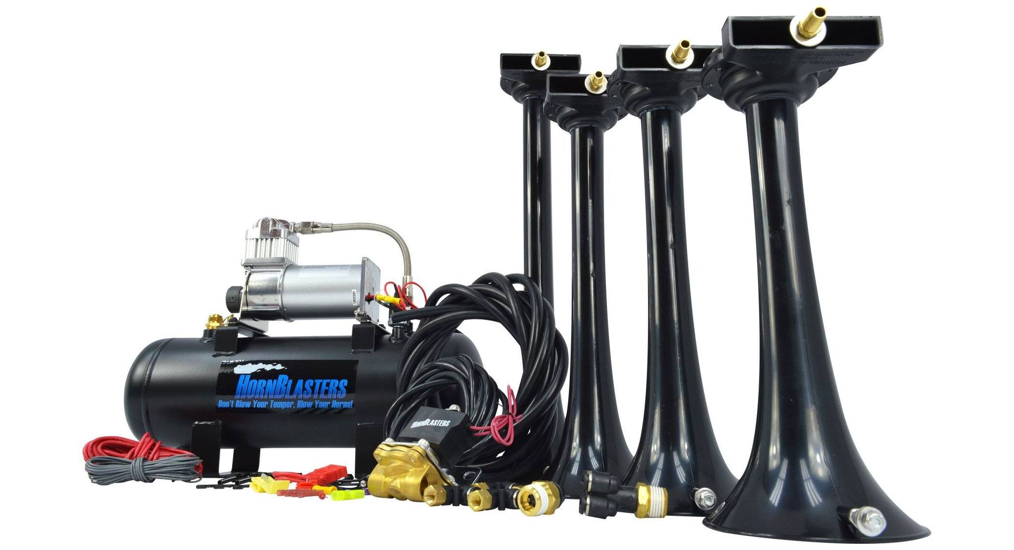 HORNBLASTERS CONDUCTOR’S SPECIAL 228H SHOCKER XL TRAIN HORN KIT Train