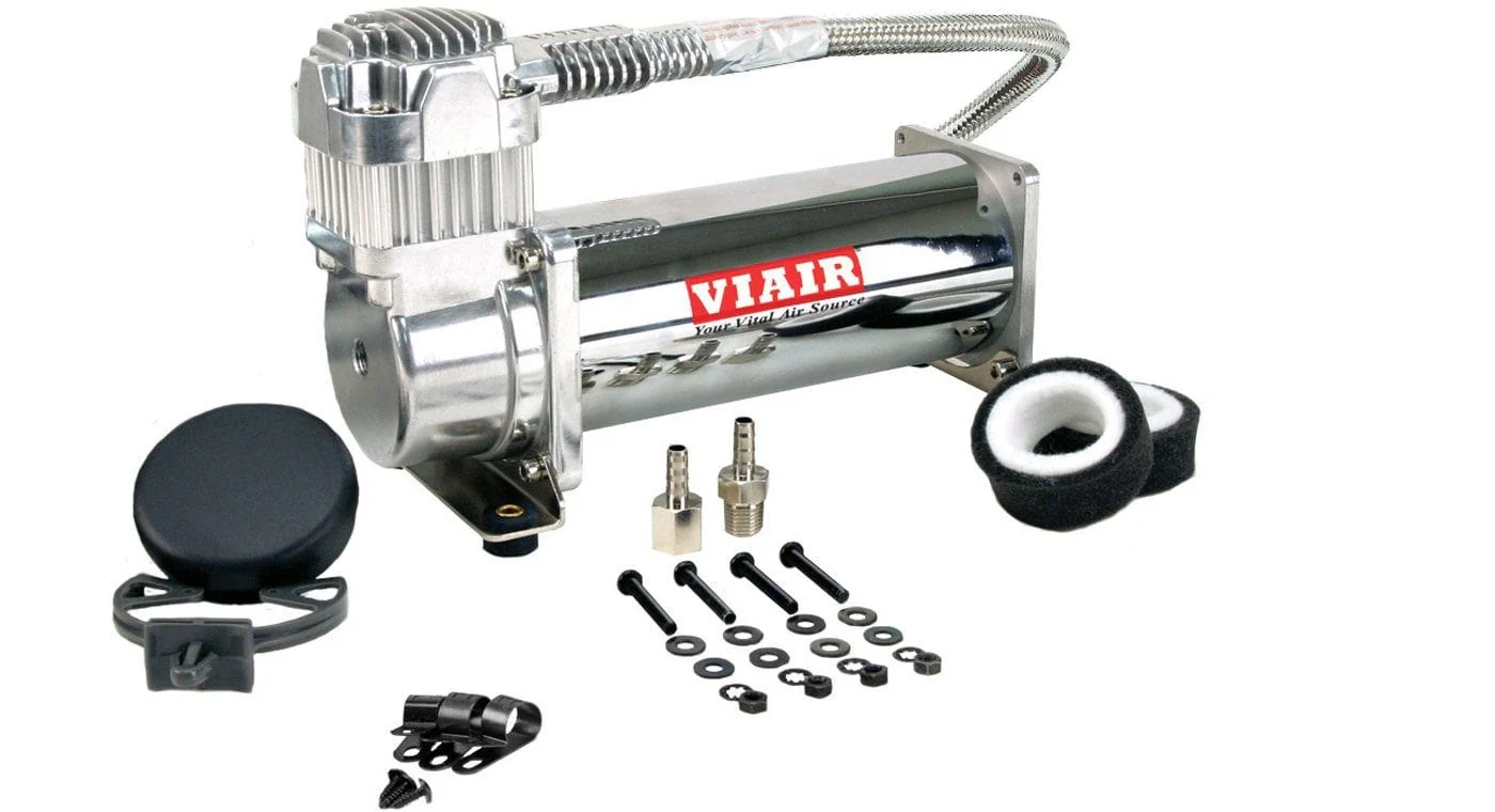 12v – Viair 444C compressor chroom | Train Horns Nederland